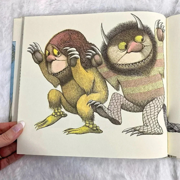 WHERE THE WILD THINGS ARE by Maurice Sendak  1974 HC 2nd EDITION - Picture 8 of 14